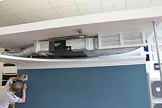 Монтаж канального кондиционера Монтаж канального кондиционера